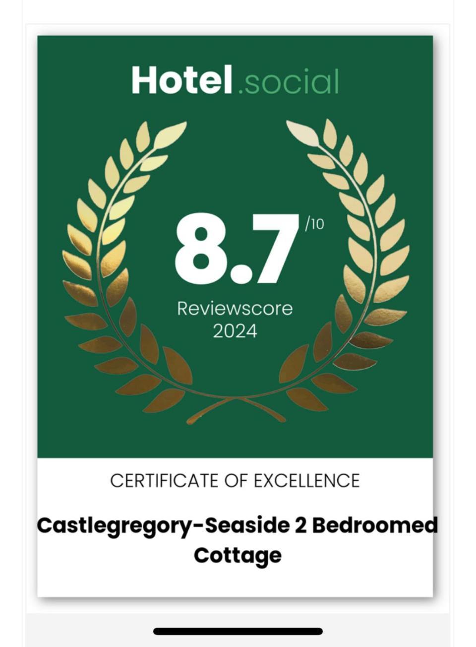 Castlegregory-Seaside 2 Bedroomed Cottage 外观 照片